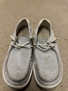 Hey Dude Women's Wendy Sox Stone White Sneakers